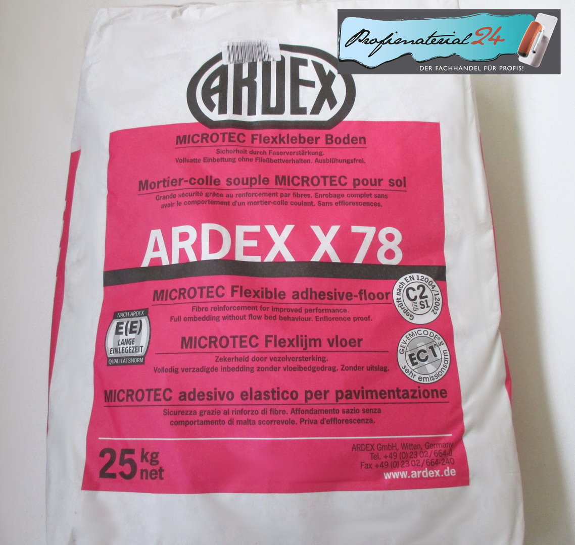 Ardex X78 Microtec Flex Tileadhesive Floor Profimateria24