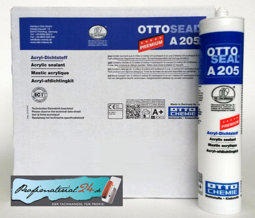 OTTOSEAL® A205 Premium Acryl Dichtstoff / weiss, 300ml