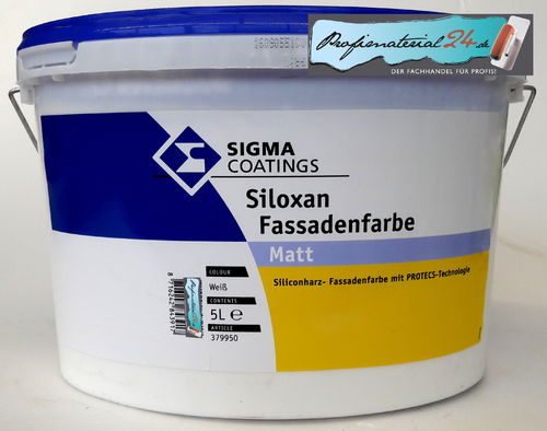 SIGMA siloxane facade paint