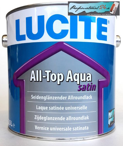 LUCITE All-Top Aqua satin