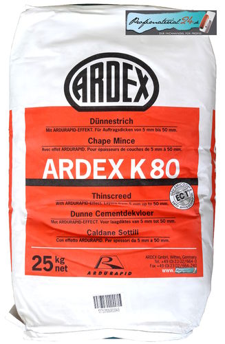ARDEX K80 thinscreed, 25kg