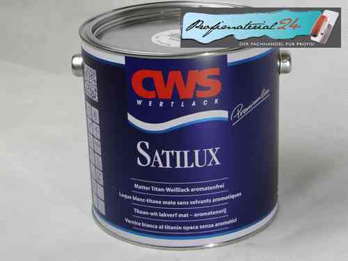 CWS Satilux Mattlack, weiss