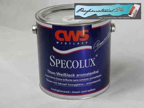 CWS Specolux lacquer, white high gloss