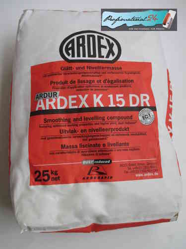 ARDEX K15DR, Glätt- und Nivelliermasse 25kg