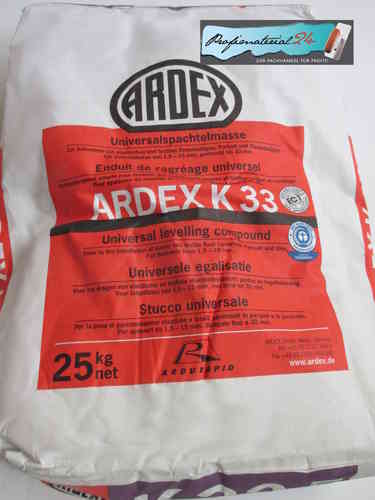 ARDEX K33, Universalspachtelmasse 25Kg