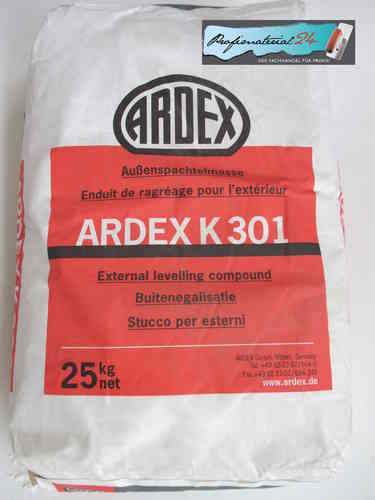 ARDEX K301, outdoor levelling compound 25Kg