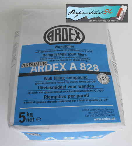 ARDEX A828, Wandfüller