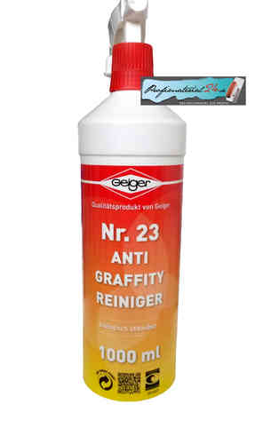 GEIGER no.23 Anti graffiti cleaner