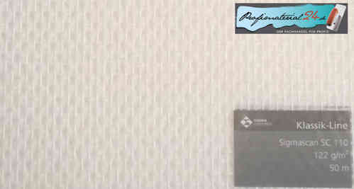 SIGMASCAN SC110 fiberglass fabric wallpaper, 50m