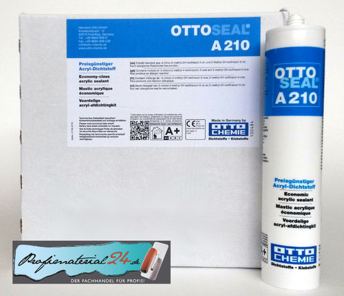 OTTOSEAL® A210 well priced acrylic sealant, white