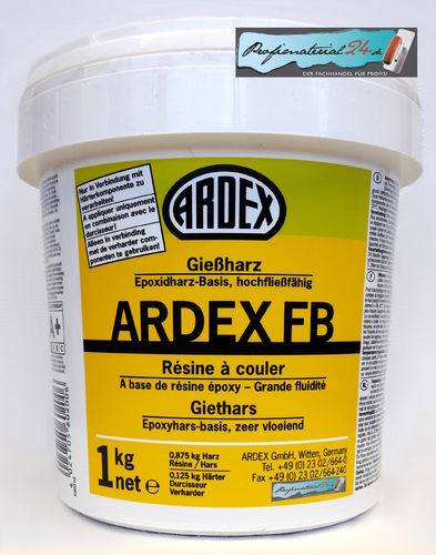ARDEX FB pouring resin, 1kg