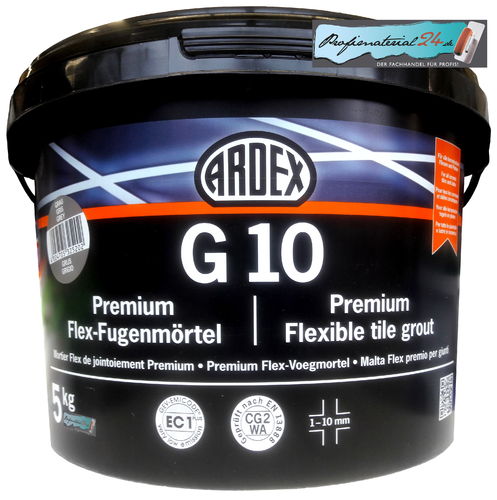 ARDEX G10 Premium Flex-Fugenmörtel, 5kg