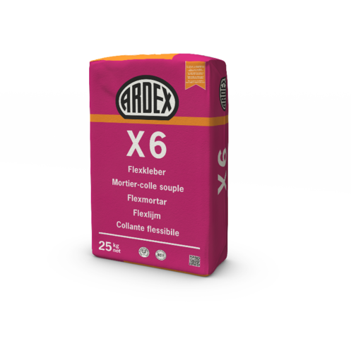 Ardex X6 tile adhesive 25 Kg